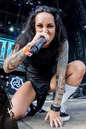 Tatiana Shmayluk in Jinjer - Alive in Melbourne