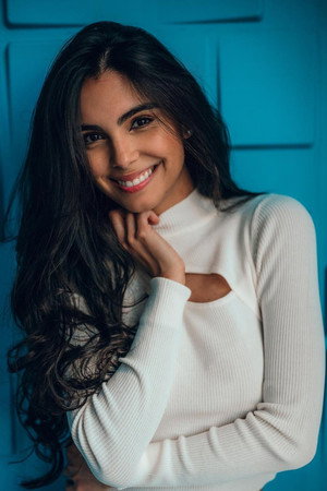 Elizabeth Grimaldo in Something Blue