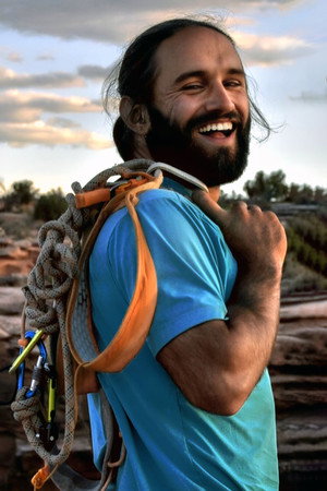 Guilherme Coury in Dibona, The Alpine highline project
