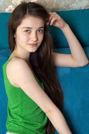 Anna Vlasova in Stationary Bike