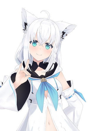 Shirakami Fubuki in hololive 7th fes. Ridin’ on Dreams Day 1 Stage 1