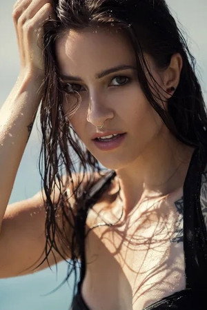Claire Marie in The Making of a Tomb Raider