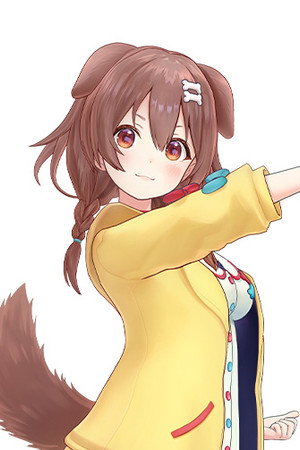 Inugami Korone in Sweet Happy Holiday