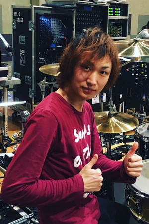 Hideki Aoyama in BABYMETAL - Big Fox Festival in Japan