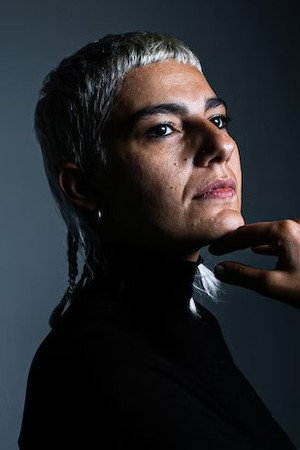 Bebe Sesitashvili in Wet Sand