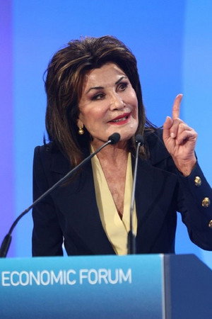 Gianna Angelopoulos-Daskalaki in Athens 2004: Olympic Opening Ceremony (Games of the XXVIII Olympiad)