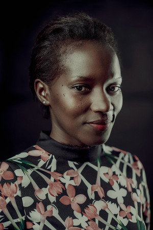 Marème N'Diaye in Baby blues