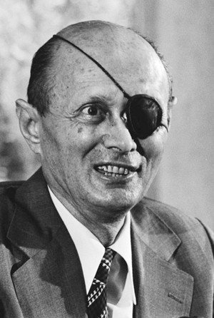 Moshe Dayan in Six Days in June