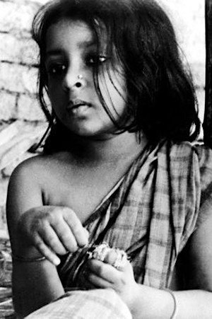Runki Banerjee in Pather Panchali