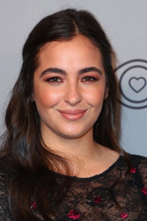 Alanna Masterson in Peach Plum Pear
