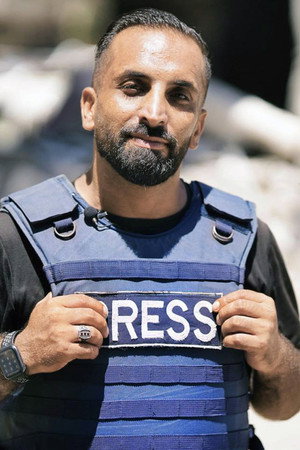 Mahmoud Abu Salama in Gaza, Since October 7