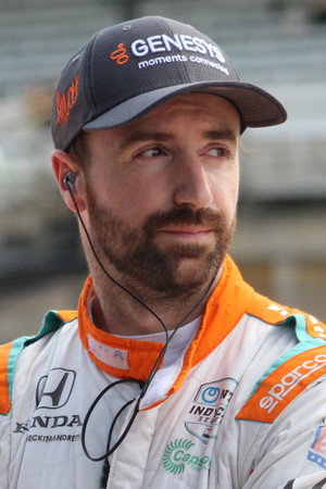 James Hinchcliffe in Yellow Yellow Yellow: The Indycar Safety Team