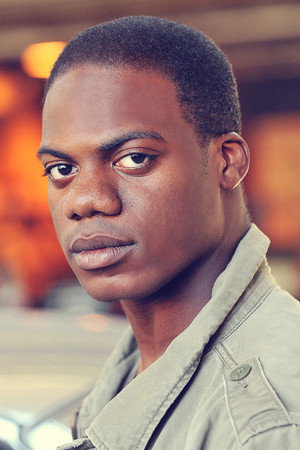 Marcus Henderson in Black Silk