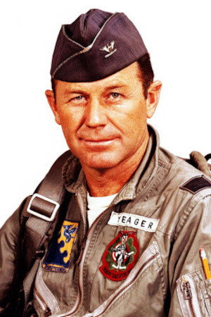 Chuck Yeager in Air & Space Smithsonian: Dreams of Flight - Higher Faster Farther