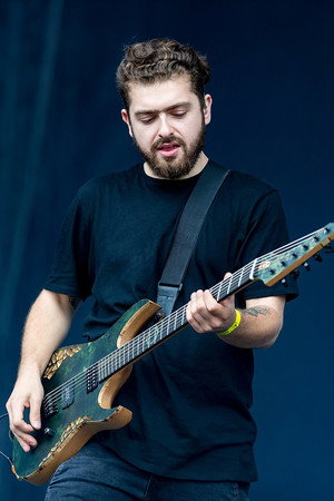 Roman Ibramkhalilov in Jinjer - Alive in Melbourne