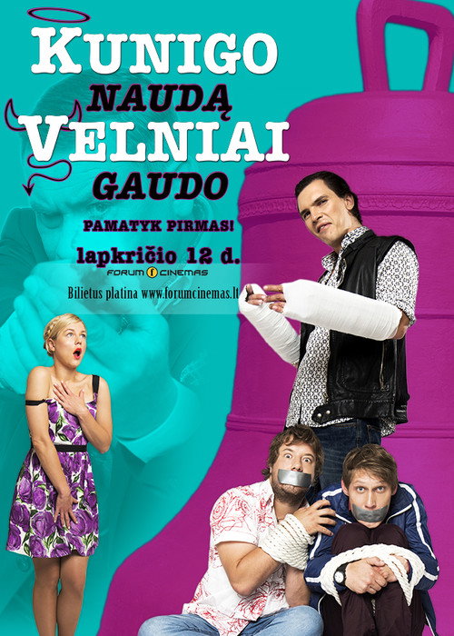 Kunigo naudą velniai gaudo (2015) movie poster