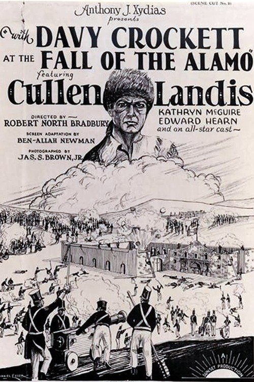 With Davy Crockett at the Fall of the Alamo (1926) movie poster
