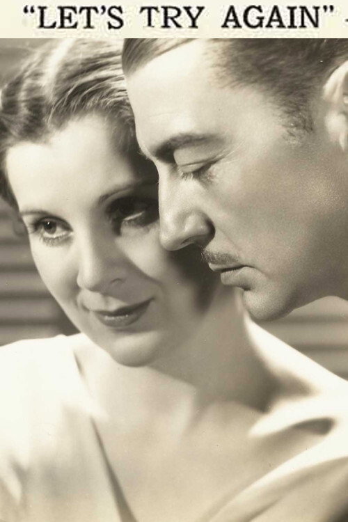 Let's Try Again (1934) movie poster