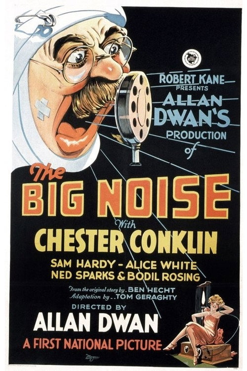 The Big Noise (1928) movie poster