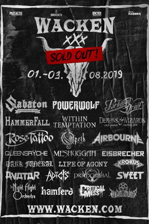 Demons & Wizards Live At Wacken Open Air 2019 movie poster