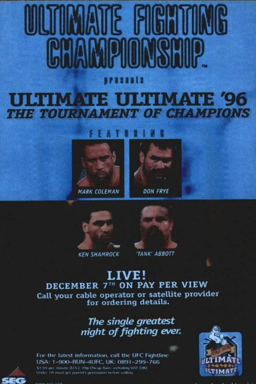 UFC 11.5: Ultimate Ultimate 2 (1996) movie poster