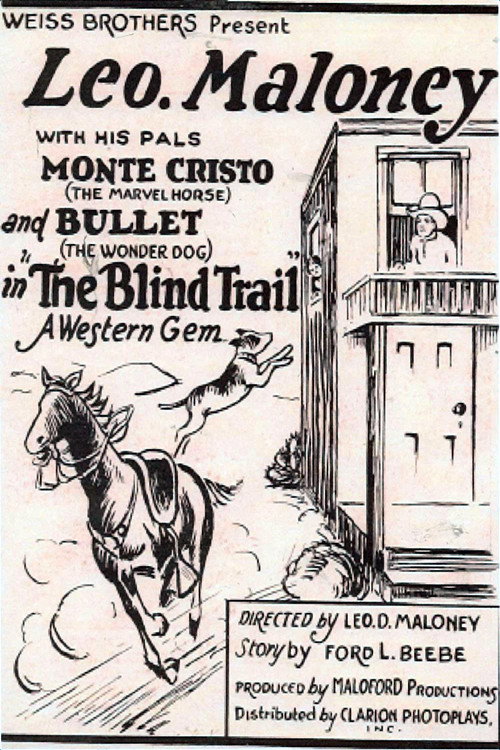 The Blind Trail (1926) movie poster