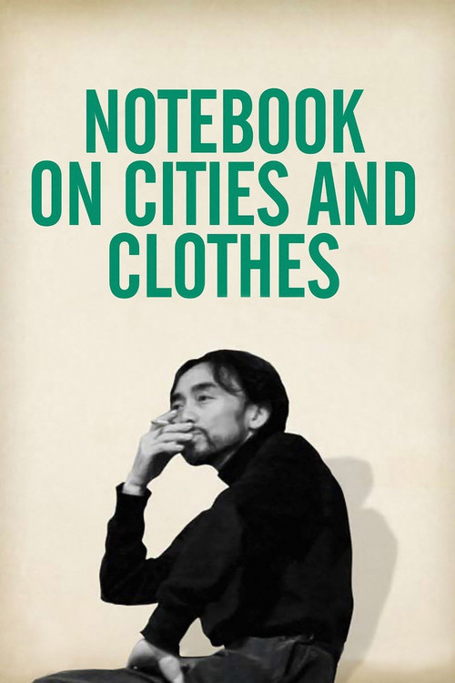 Notebook on Cities and Clothes (1989) movie poster