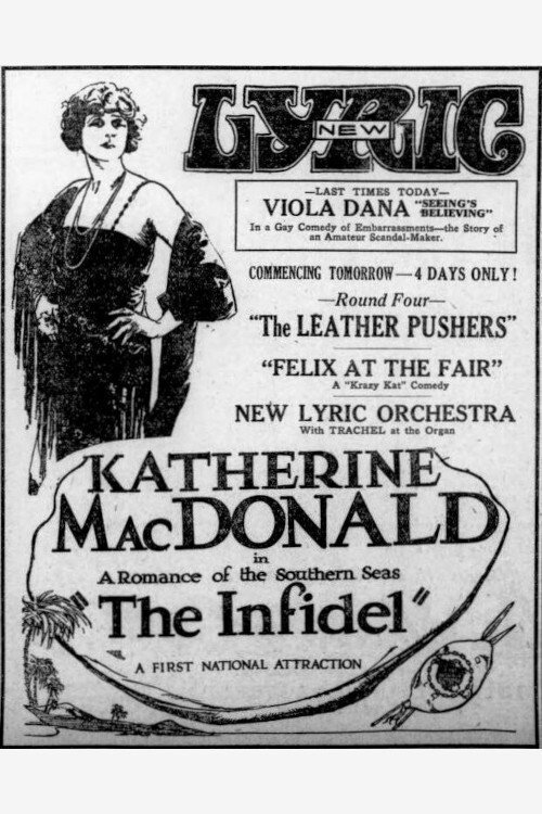 The Infidel (1922) movie poster