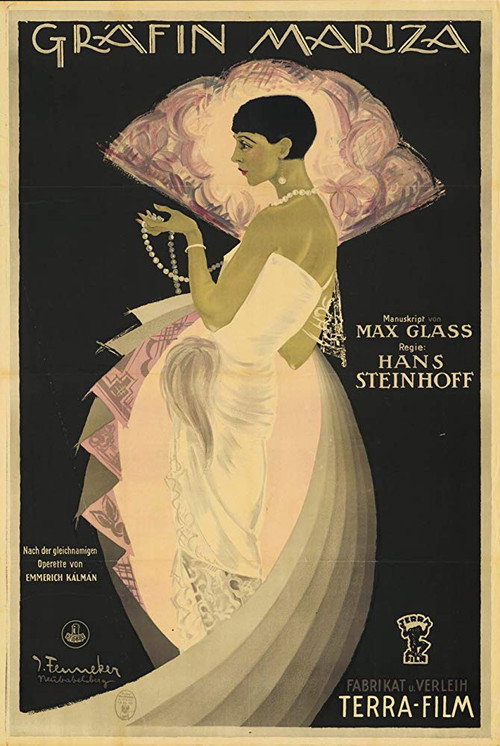 Gräfin Mariza (1925) movie poster