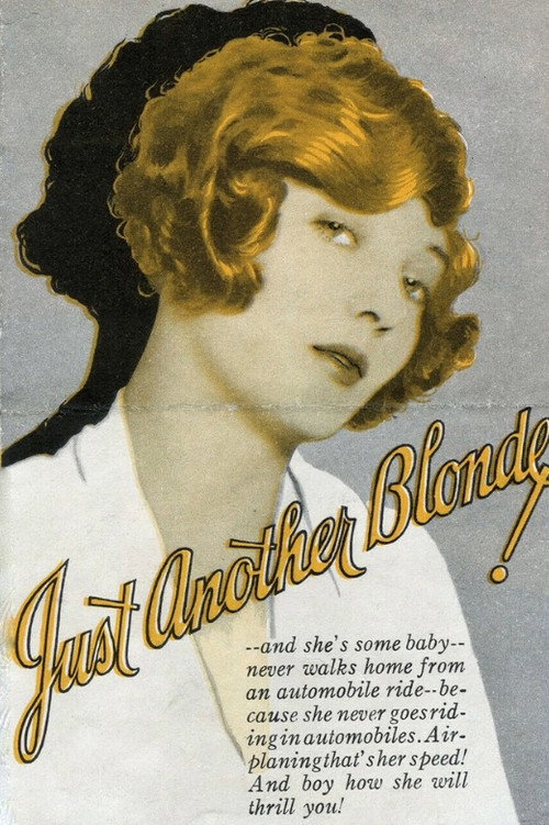 Just Another Blonde (1926) movie poster
