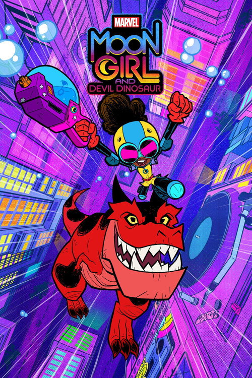 Marvel's Moon Girl and Devil Dinosaur (2023) TV show poster