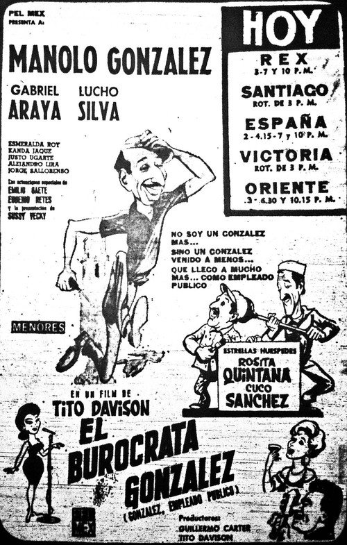 El burócrata González (1964) movie poster