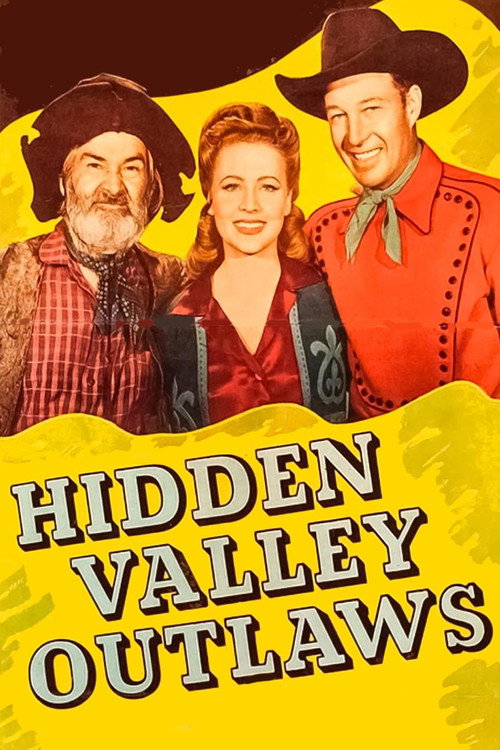 Hidden Valley Outlaws (1944) movie poster