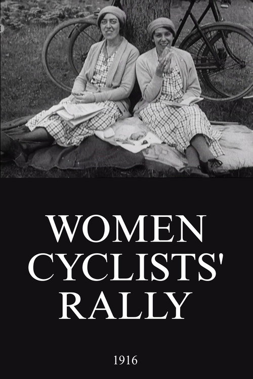 Women Cyclists' Rally (1916) movie poster