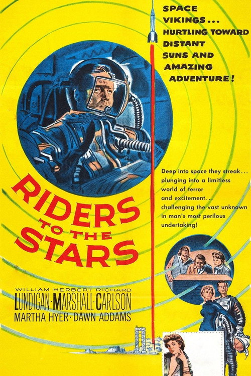Riders to the Stars (1954) movie poster