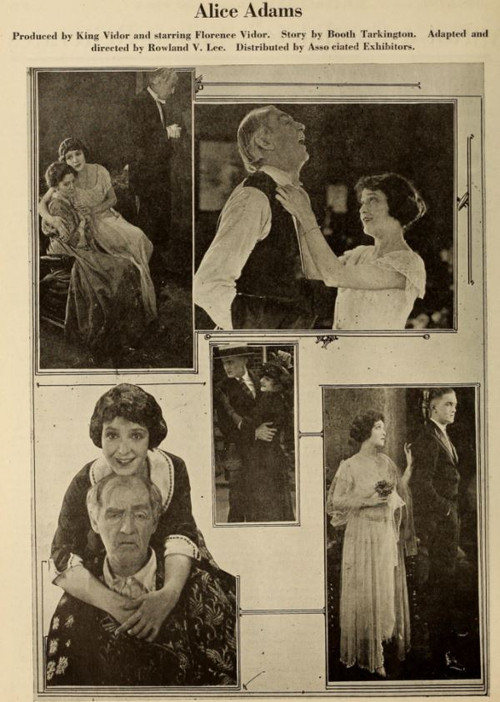 Alice Adams (1923) movie poster