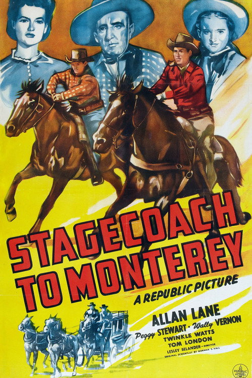 Stagecoach to Monterey (1944) movie poster