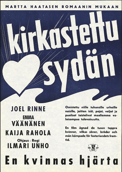Kirkastettu sydän (1943) movie poster