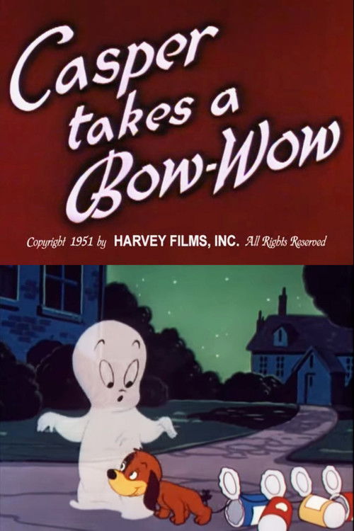 Casper Takes a Bow-Wow (1951) movie poster