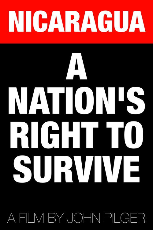 Nicaragua: A Nation's Right to Survive (1983) movie poster