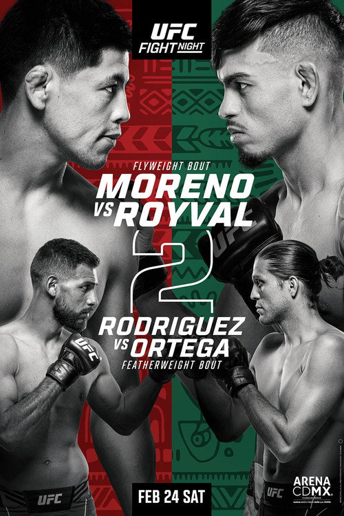 UFC Fight Night 237: Moreno vs. Royval 2 (2024) movie poster