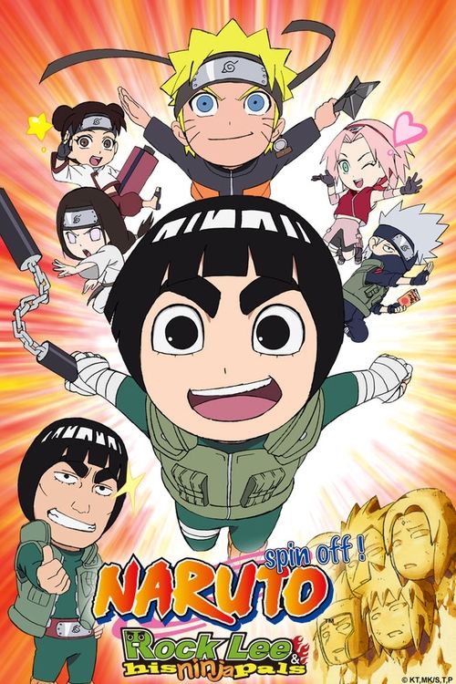 NARUTO Spin-Off: Rock Lee & His Ninja Pals (2012) TV show poster