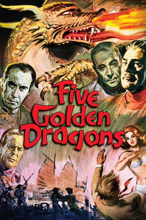 Five Golden Dragons (1967) movie poster