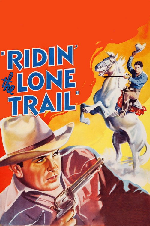 Ridin' the Lone Trail (1937) movie poster