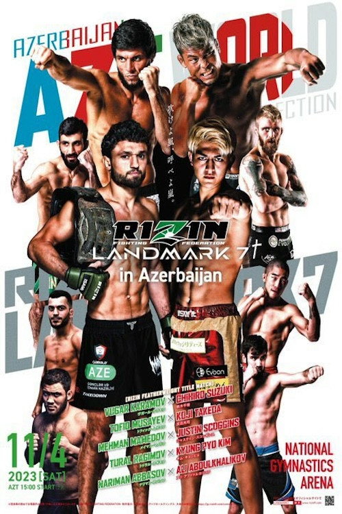 RIZIN LANDMARK 7 in AZERBAIJAN (2023) movie poster
