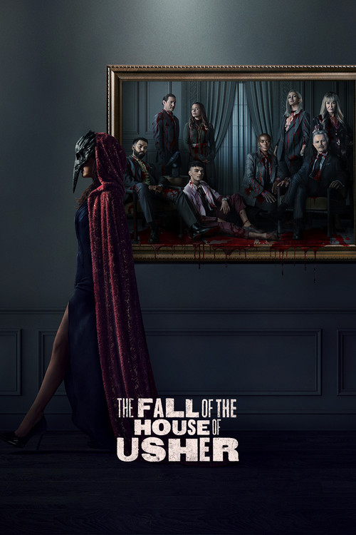 The Fall of the House of Usher (2023) TV show poster