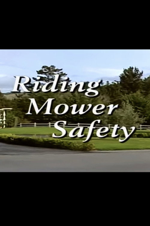 Riding Mower Safety (1995) movie poster
