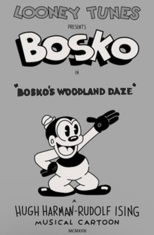 Bosko's Woodland Daze (1932) movie poster