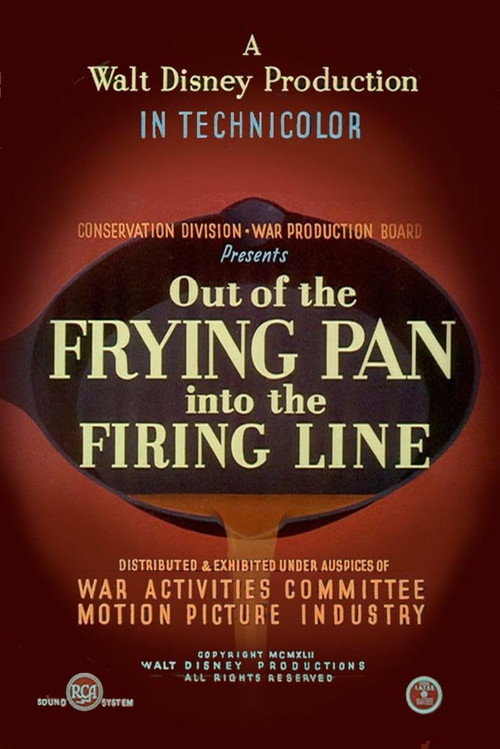 Out of the Frying Pan Into the Firing Line (1942) movie poster