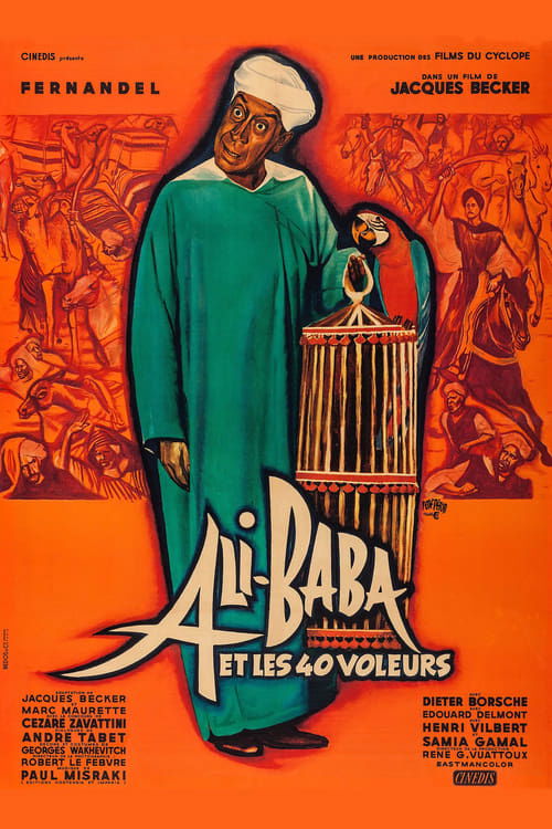 Ali Baba and the Forty Thieves (1954) movie poster